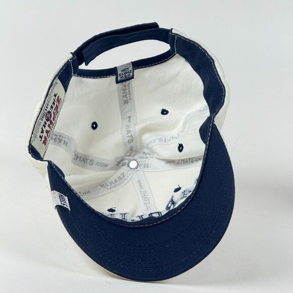 NCAA Carolina Tar Heels Zephyr The Z Hat Adjustable Cap Embroidered Logo Beige - Picture 8 of 8